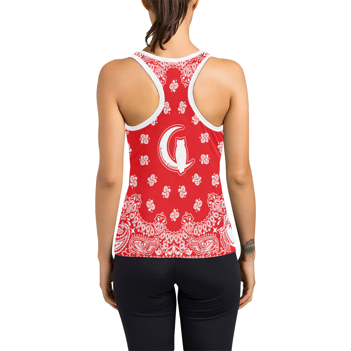 BANDANA Bs'UP Women's Racerback Tank Top