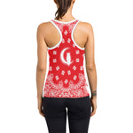 BANDANA Bs'UP Women's Racerback Tank Top