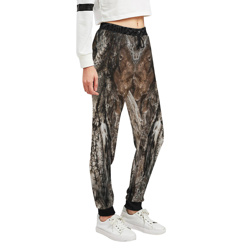 HIDDEN OWL Women's All Over Print Sweatpants (Model L11)