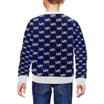 EXCELLANCE WHT All Over Print Crewneck Sweatshirt for Kids (Model H29)