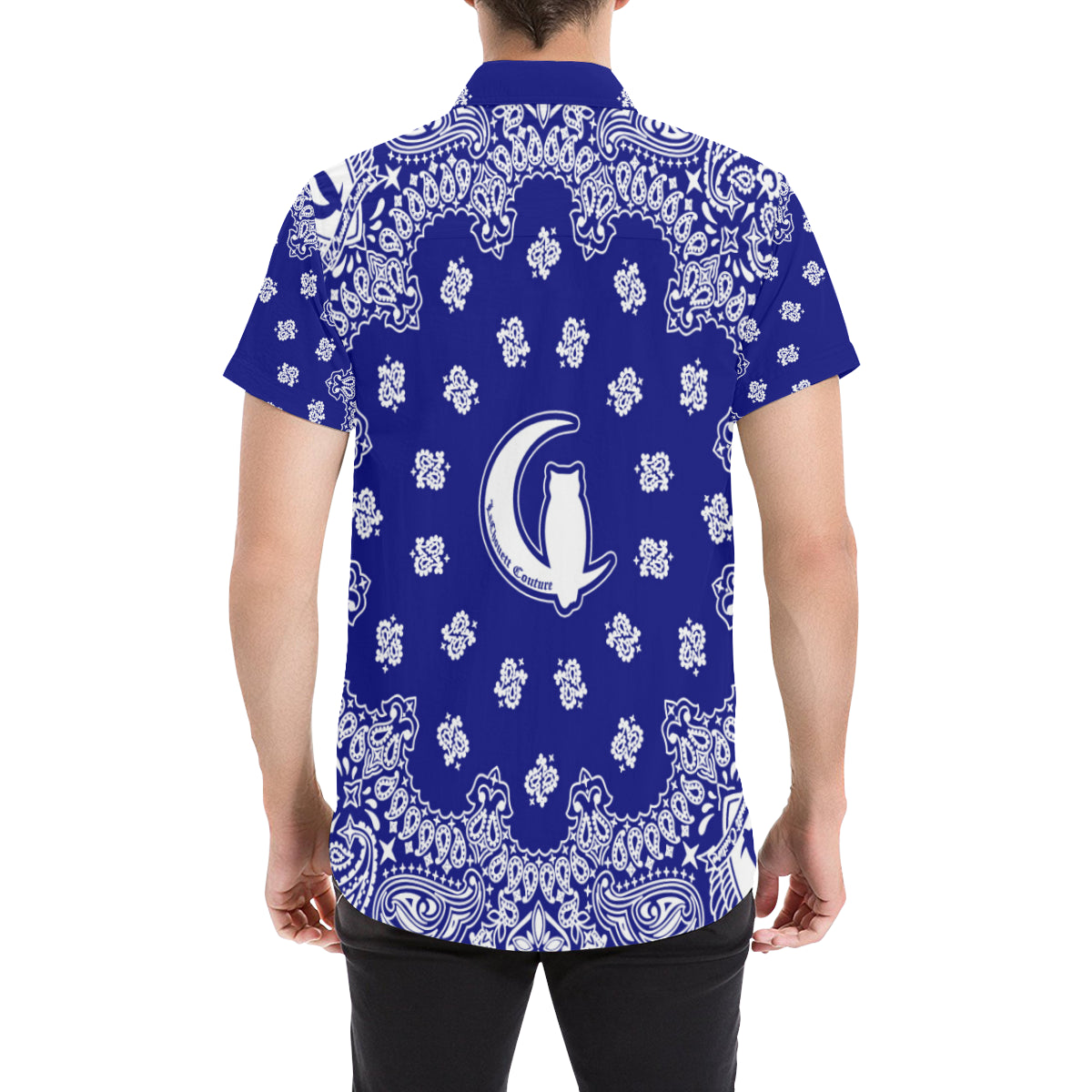BANDANA Cs'UP Men's All Over Print Short Sleeve Shirt