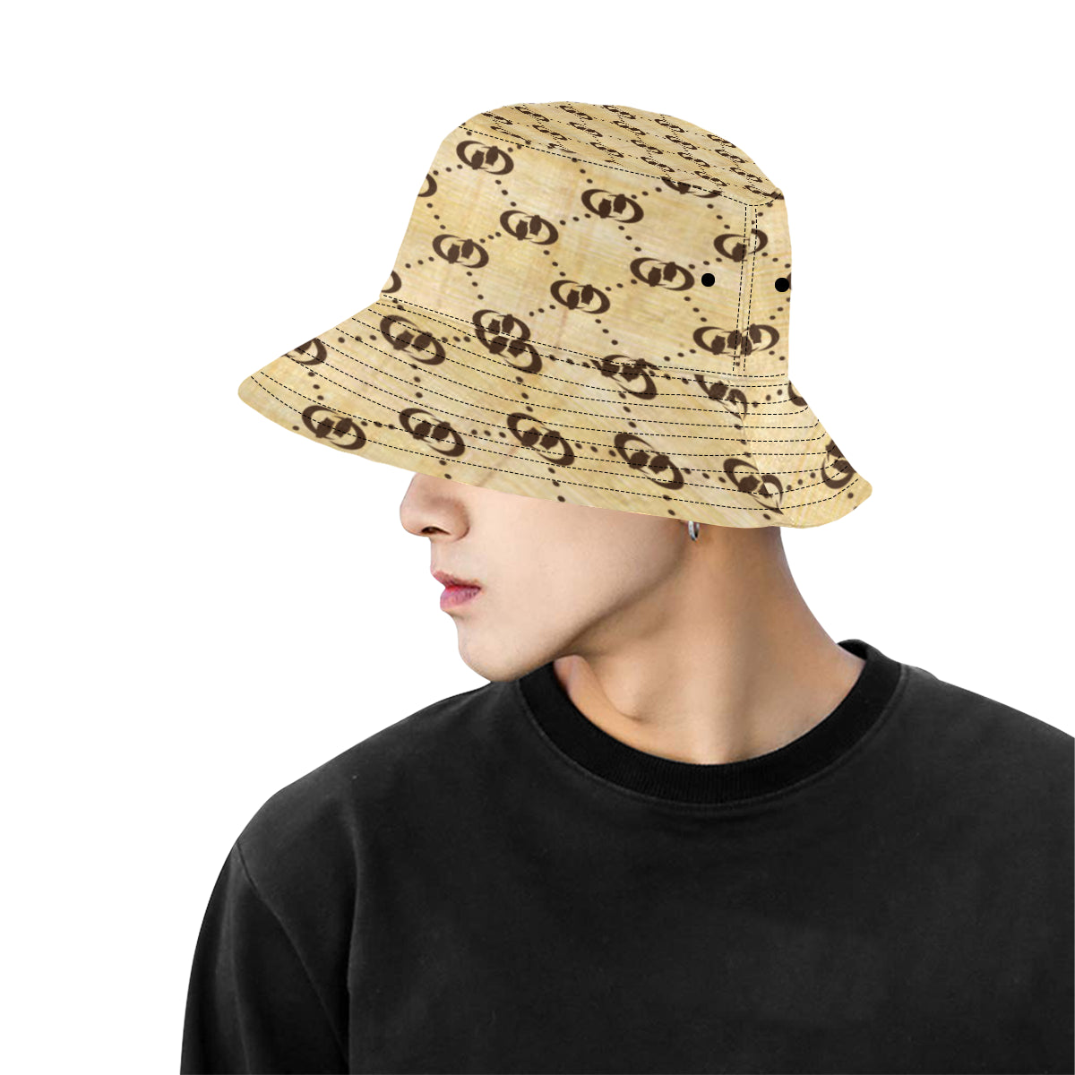 EXCELLENCE NILE All Over Print Bucket Hat for Men