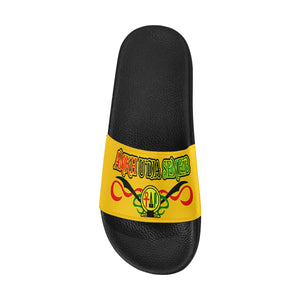 ANKH UDJA SENEB SHEN YLW Women's Slide Sandals