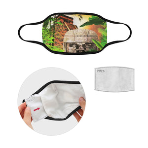 BIG OLMEC Mouth Mask in One Piece (2 Filters Included)