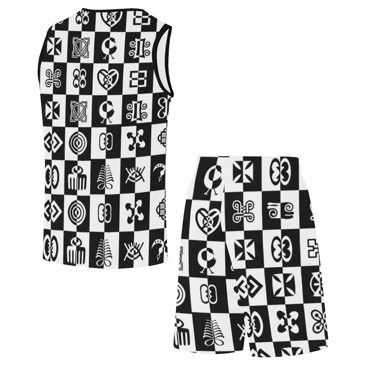 ADINKRA CHECKMATE Basketball Uniform