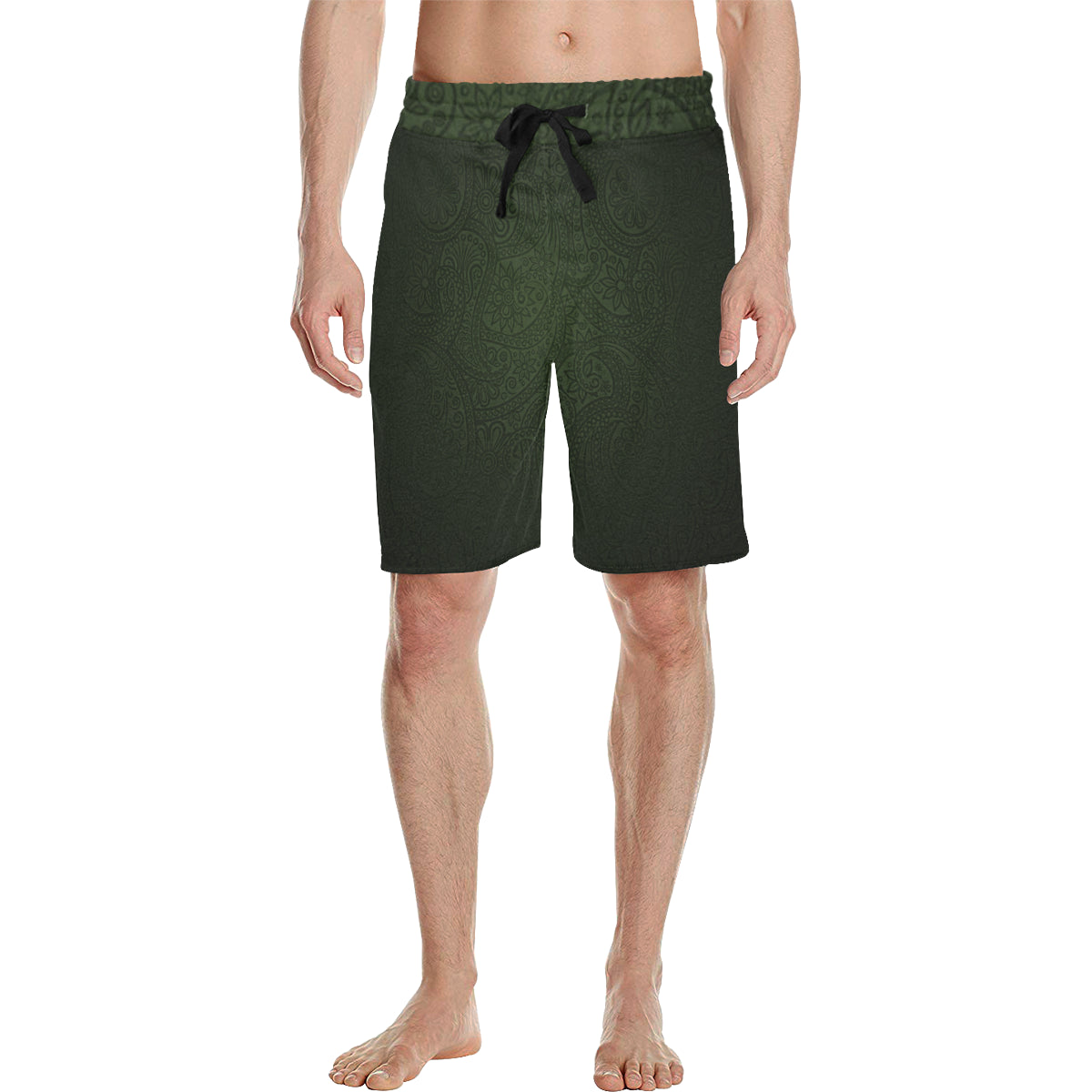 LUXURY KAKI GANG Men's All Over Print Casual Shorts (Model L23)