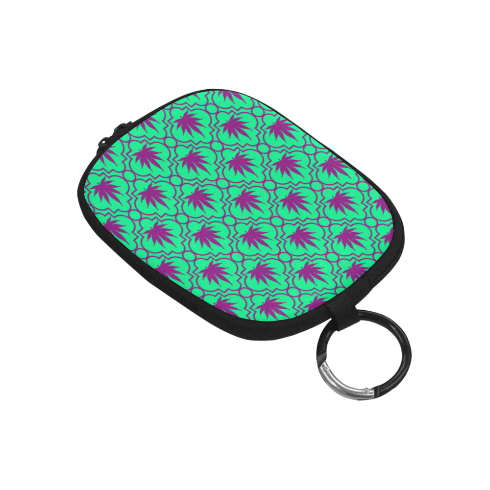 WEEDY PRPLE Coin Purse (Model 1605)