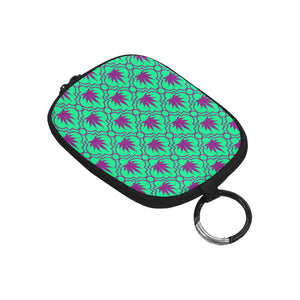 WEEDY PRPLE Coin Purse (Model 1605)