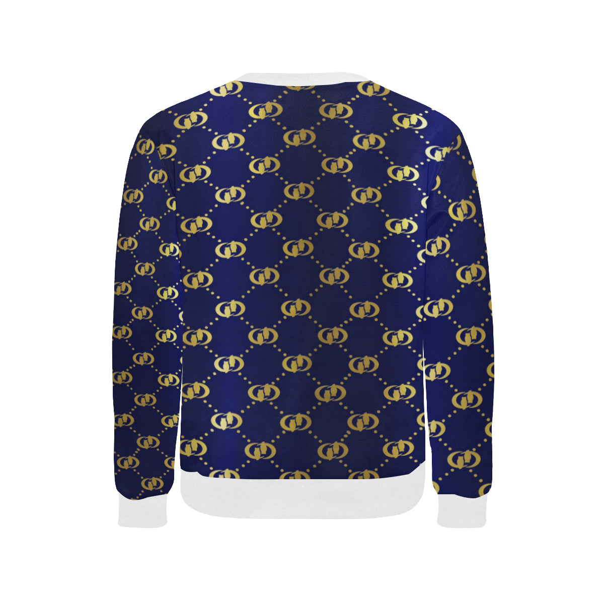 EXCELLENCE BLGLD Men's Rib Cuff Crew Neck Sweatshirt