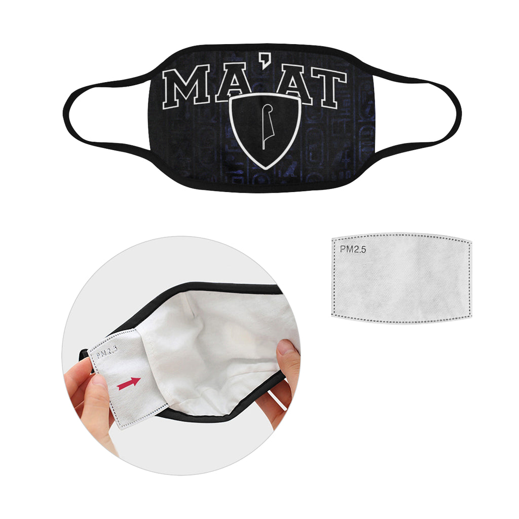 MA'AT Mouth Mask in One Piece (2 Filters Included)