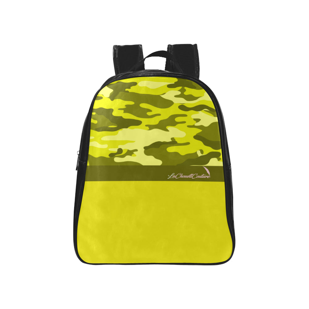 CAMOUFLAGE School Backpack Medium