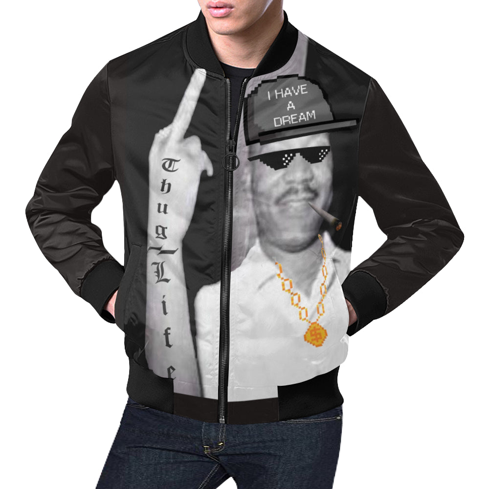 THUG LIFE MARTIN  Bomber Jacket for Men