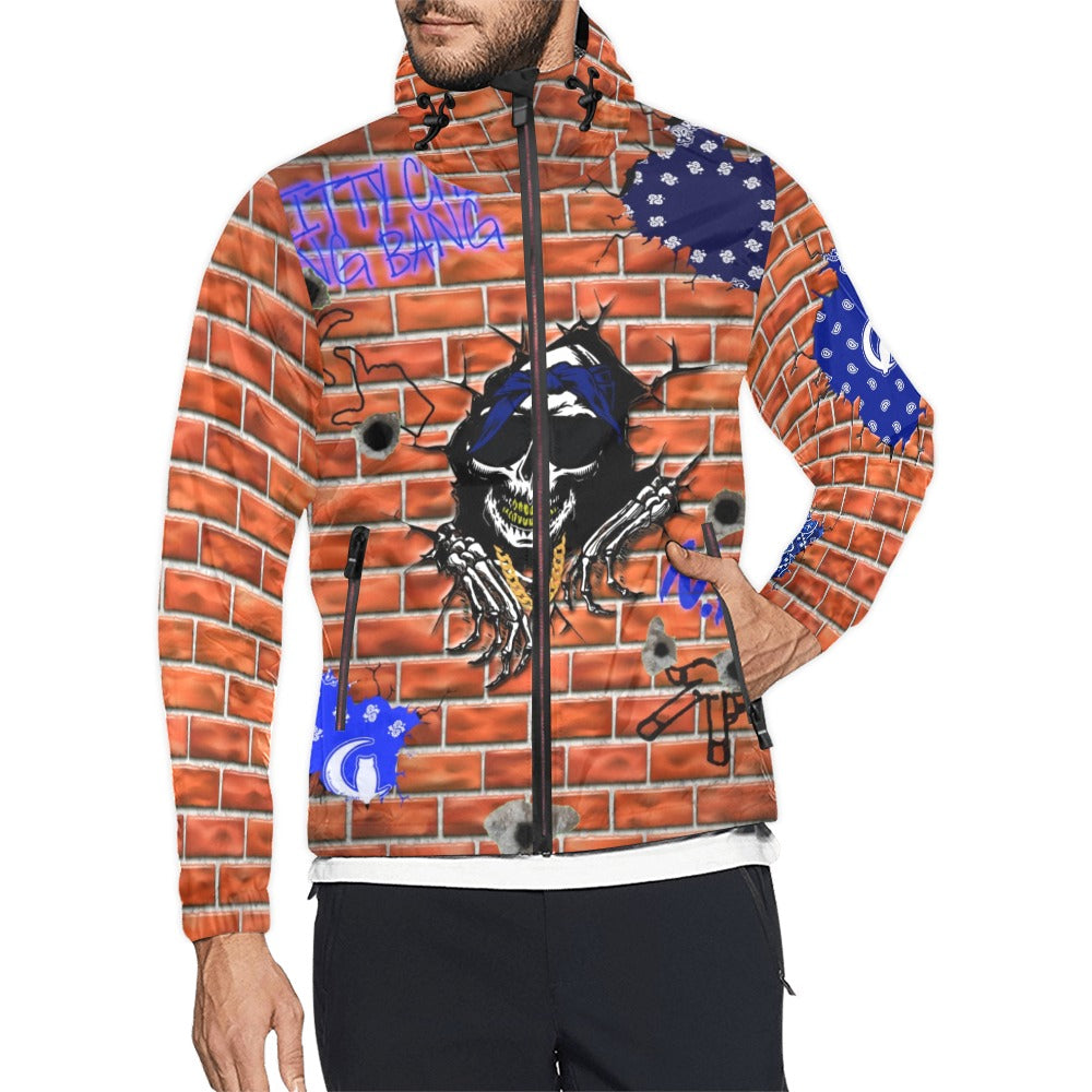 NHC Unisex All Over Print Windbreaker