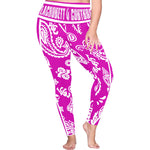 BANDANA PAISLEY Plus Size High Waist Leggings