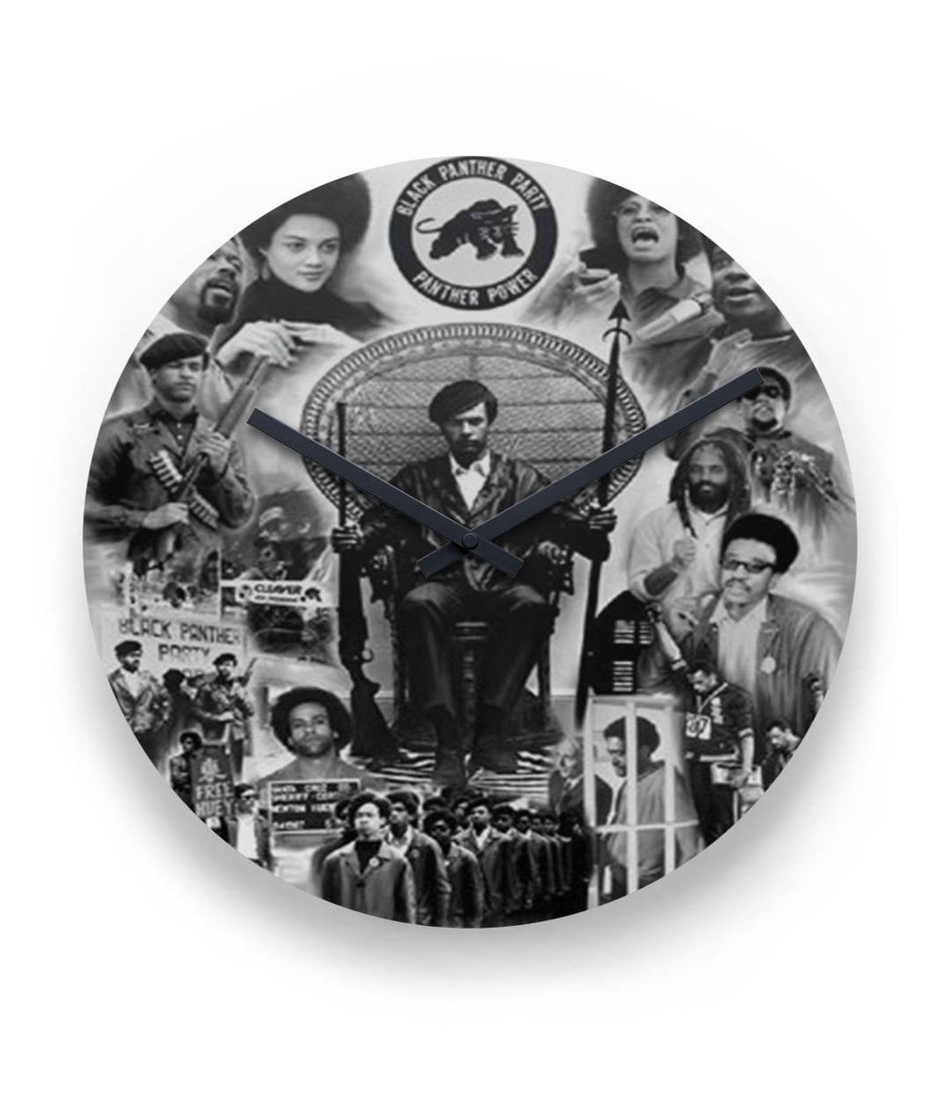 Black Panthers wall Clock 11" Round Wall Clock