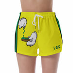 BURN THE OPPS YLW Women's Short Pants