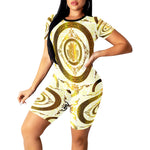 LCC RICH Women's Short Yoga Set