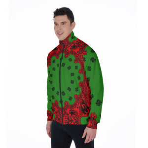 BANDANA RBG Men's Stand Collar Jacket