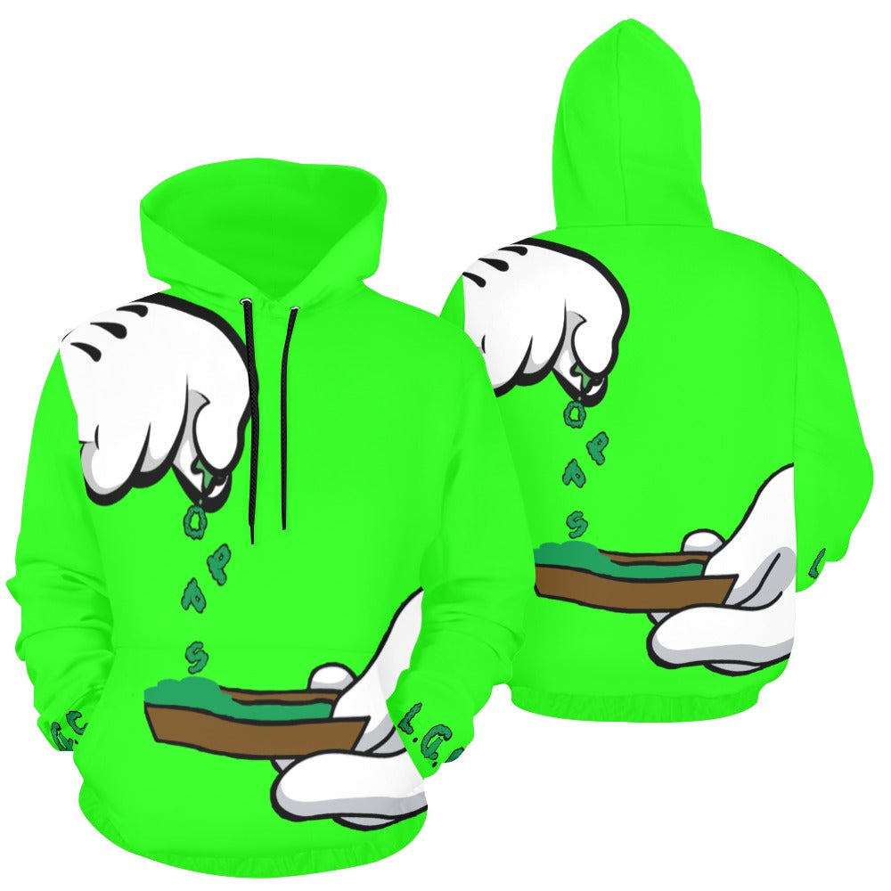 BURN THE OPPS All Over Print Hoodie (USA Size)