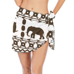 ELEPHANT ORNEMENT Beach Sarong Wrap