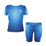 BANDANA LUXURY Cs'UP Women's Short Yoga Set