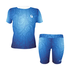 BANDANA LUXURY Cs'UP Women's Short Yoga Set
