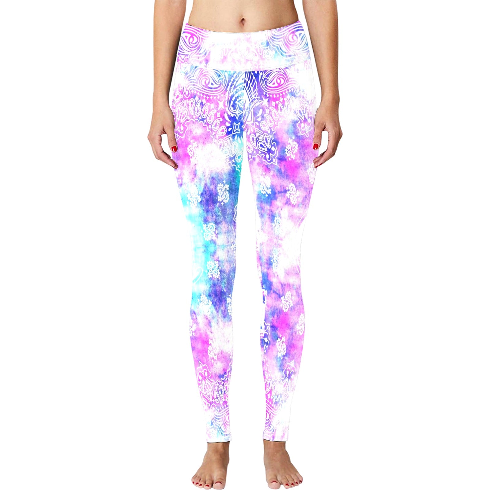 BANDANA COLORFULL Big Size Workout Leggings