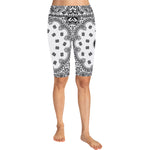 BANDANA WYT All Over Print Knee Length Leggings