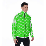 EXCELLENCE GREEN Stand Collar Jacket