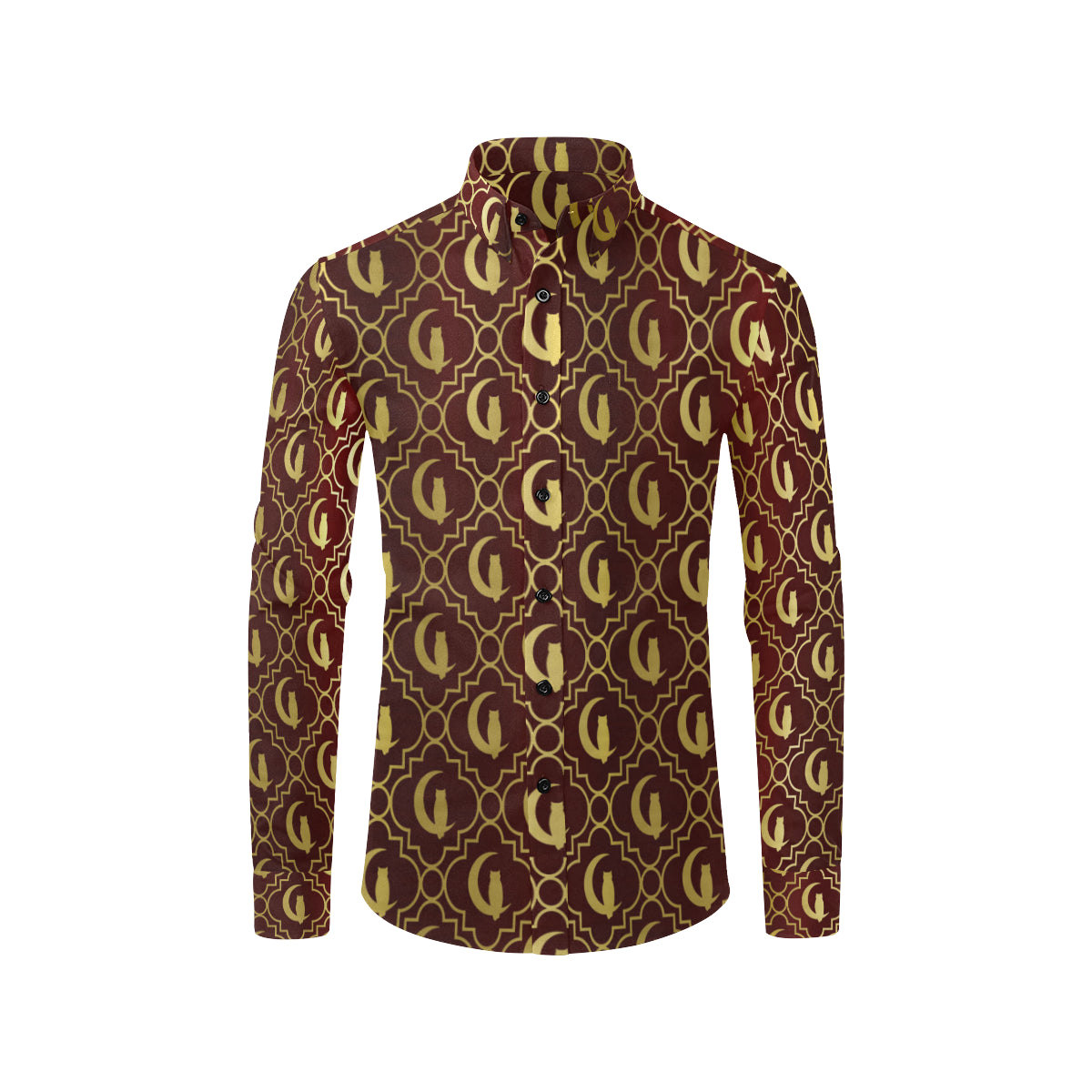 ELEGANCE BRDX Men's All Over Print Casual Dress Shirt (Model T61)