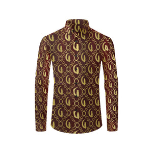 ELEGANCE BRDX Men's All Over Print Casual Dress Shirt (Model T61)