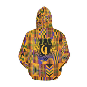 KENTE ATEF All Over Print Hoodie for Men (USA Size)