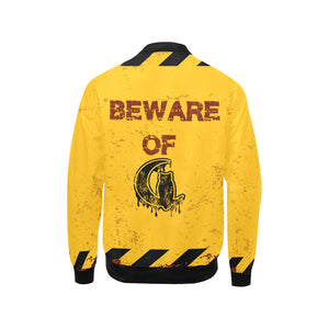 BEWARE Kids' All Over Print Bomber Jacket