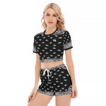 BANDANA FULLY BLC Women's O-neck T-shirt Shorts Suit