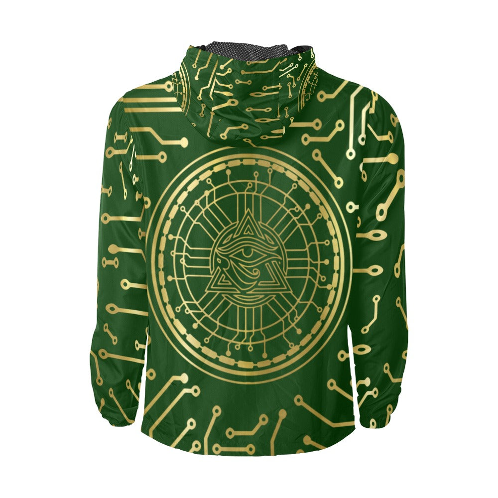 CRYPTO KMT Unisex All Over Print Windbreaker