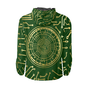 CRYPTO KMT Unisex All Over Print Windbreaker