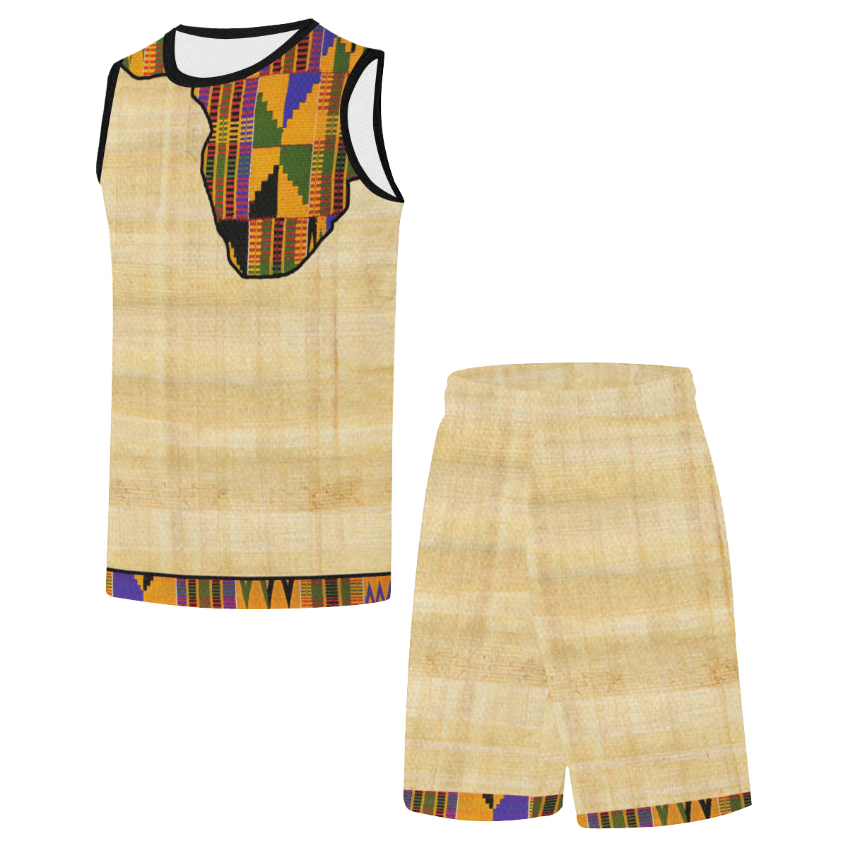 NILE VALLEY KENTE OG All Over Print Basketball Uniform