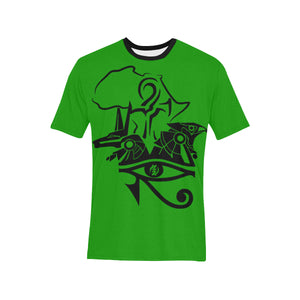 ANUBIS AND HERU GRN Men's All Over Print T-Shirt