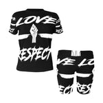 LOVE & RESPECT Women's Short Yoga Set