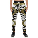 HAUTE COUTURE WHITE Men's All Over Print Sweatpants (Model L11)