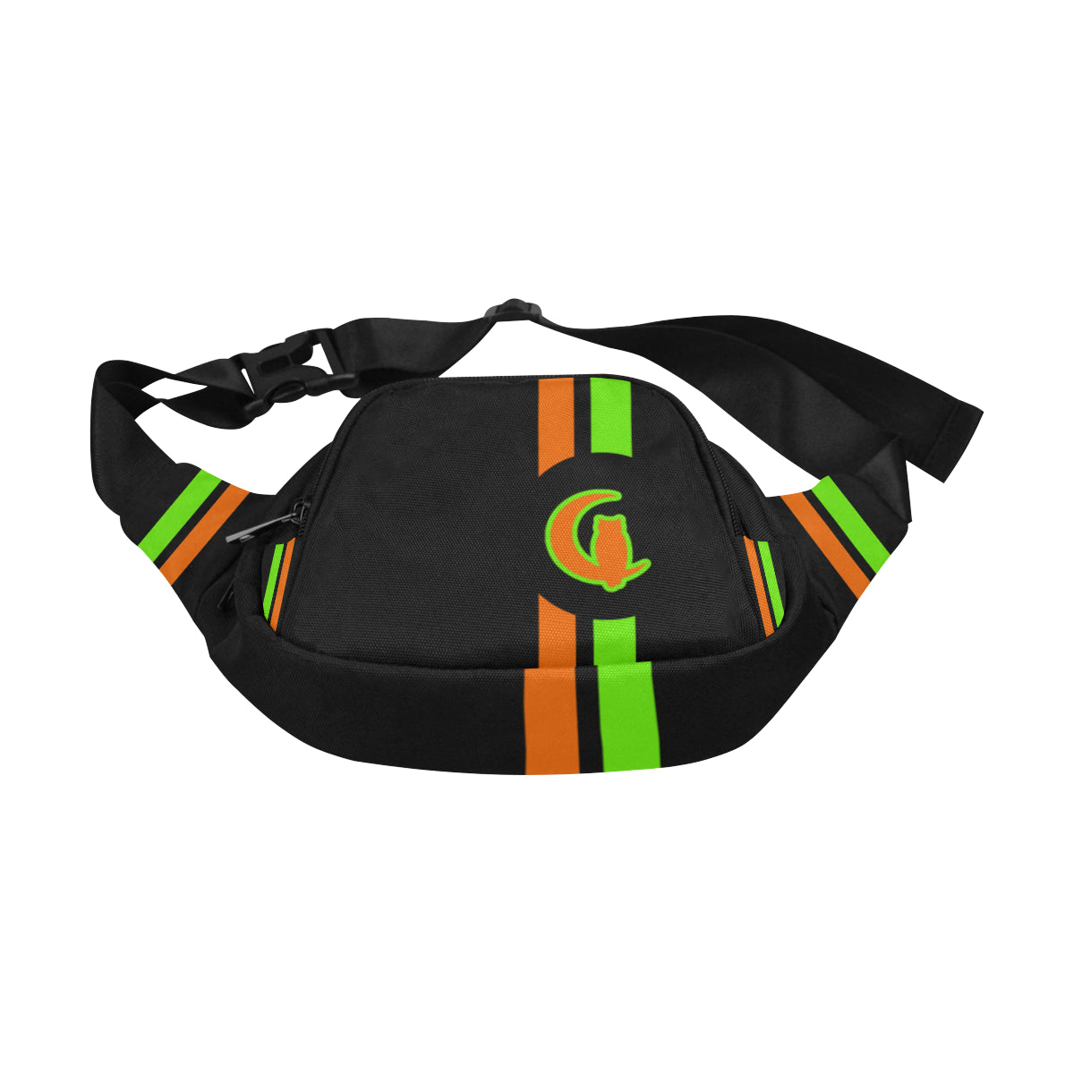 FRESH UP BACC ORANGE Fanny Pack/Small (Model 1677)