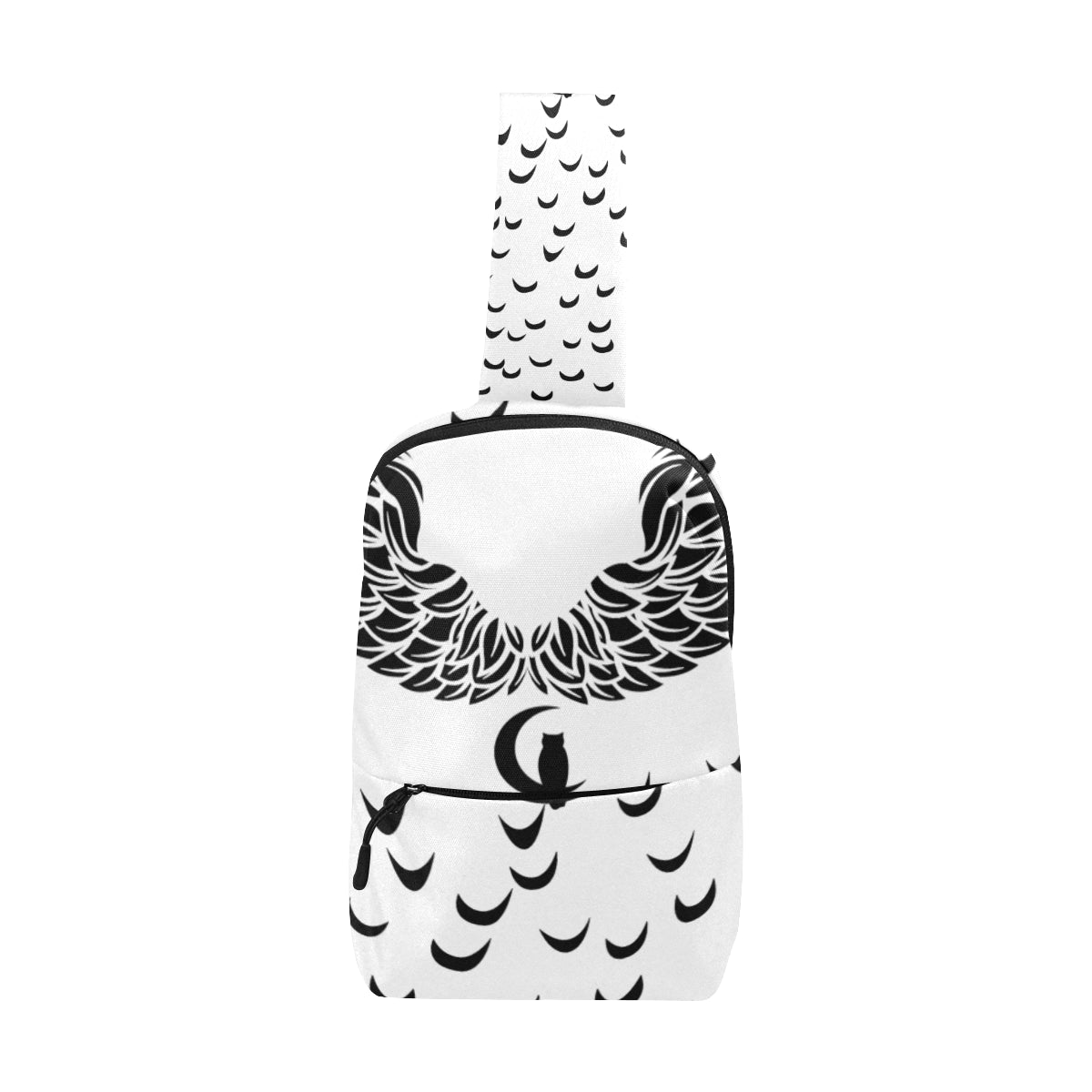 LCC WINGZ WHITE Chest Bag (Model 1678)