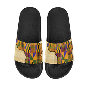 NILE VALLEY KENTE OG Women's Slide Sandals