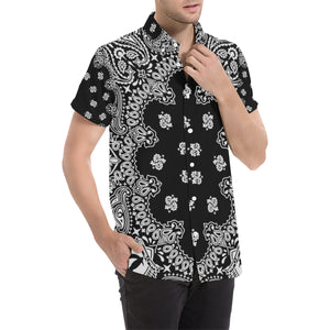 BANDANA BLCC Men's All Over Print Short Sleeve Shirt