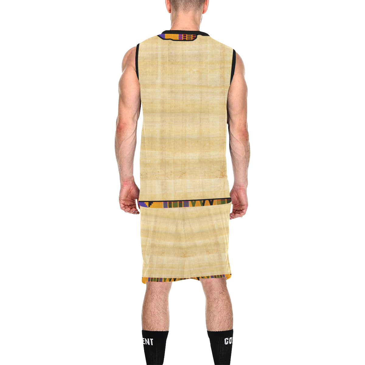 NILE VALLEY KENTE OG All Over Print Basketball Uniform