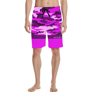 CAMOUFLAGE Men's All Over Print Casual Shorts