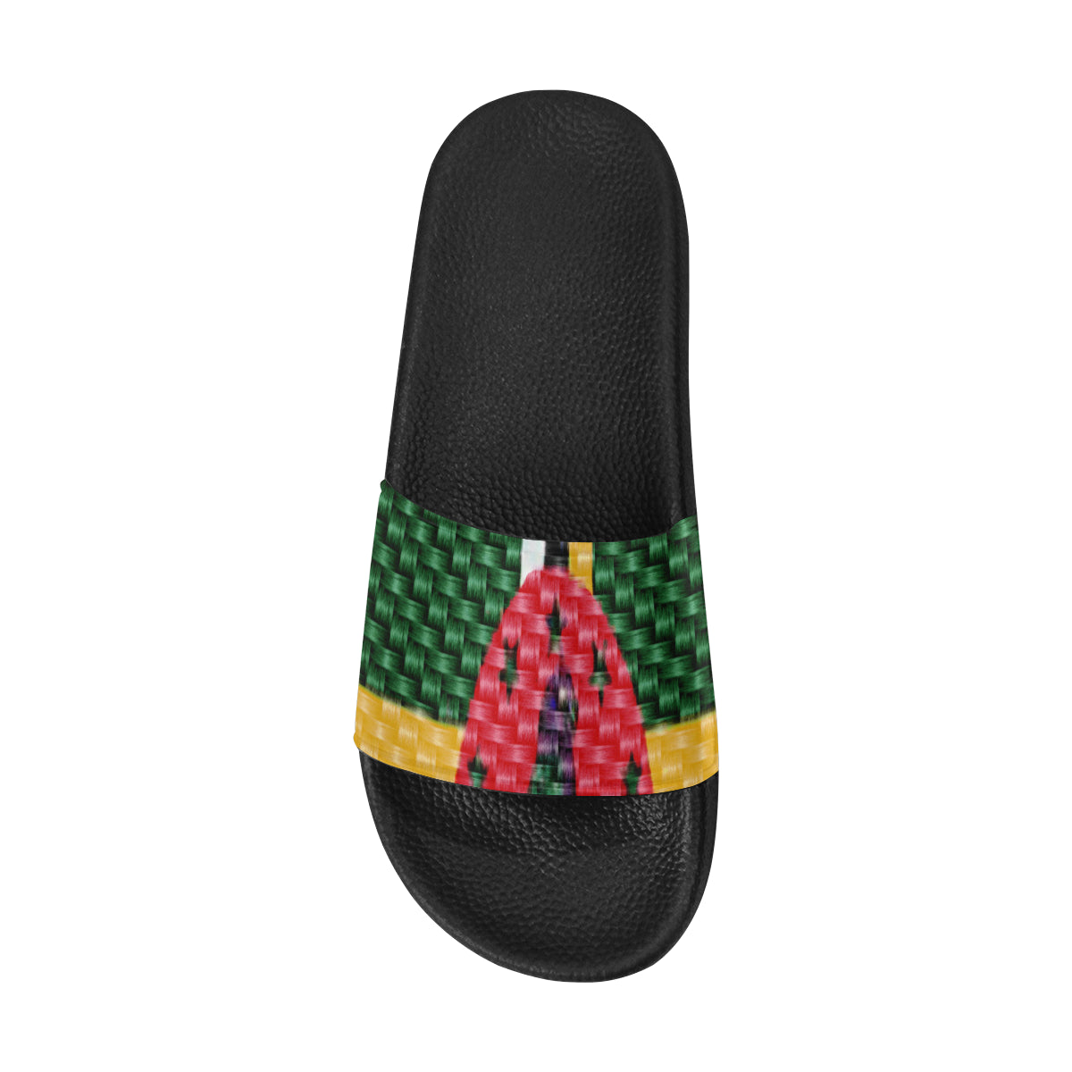 DOMINICA FLAG Women's Slide Sandals