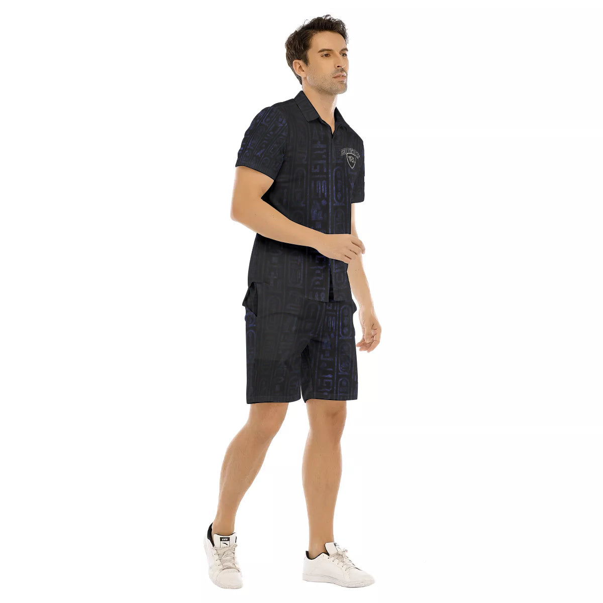 HOTEP EYES Men's Short Sleeve Shirt Sets