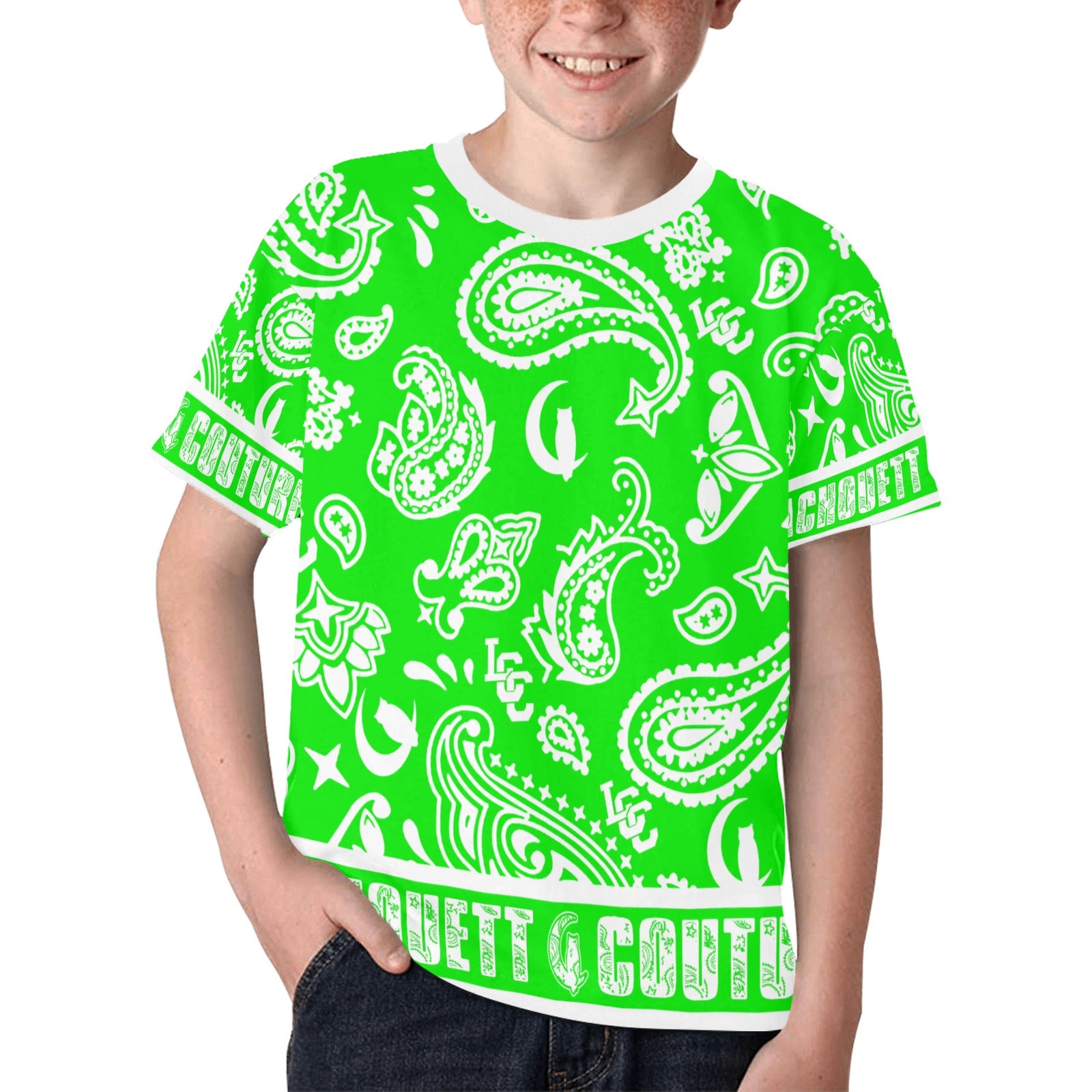 BANDANA PAISLEY Kids' All Over Print T-shirt