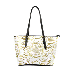 CRYPTO KMT Leather Tote Bag/Large